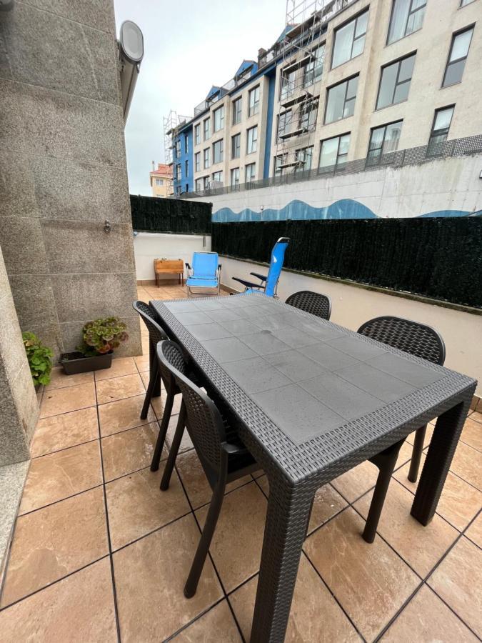 Apartamento Con Terraza,2 Min De La Playa, Ares Exterior foto